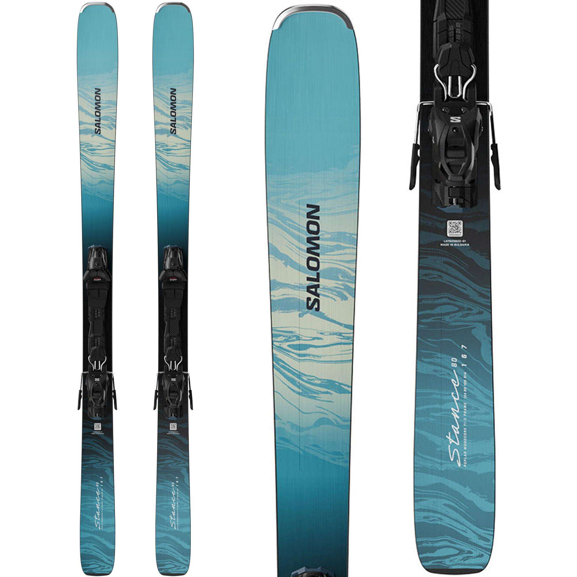 Salomon Stance 80 Womens Skis W/ M10 Bindings - 2026