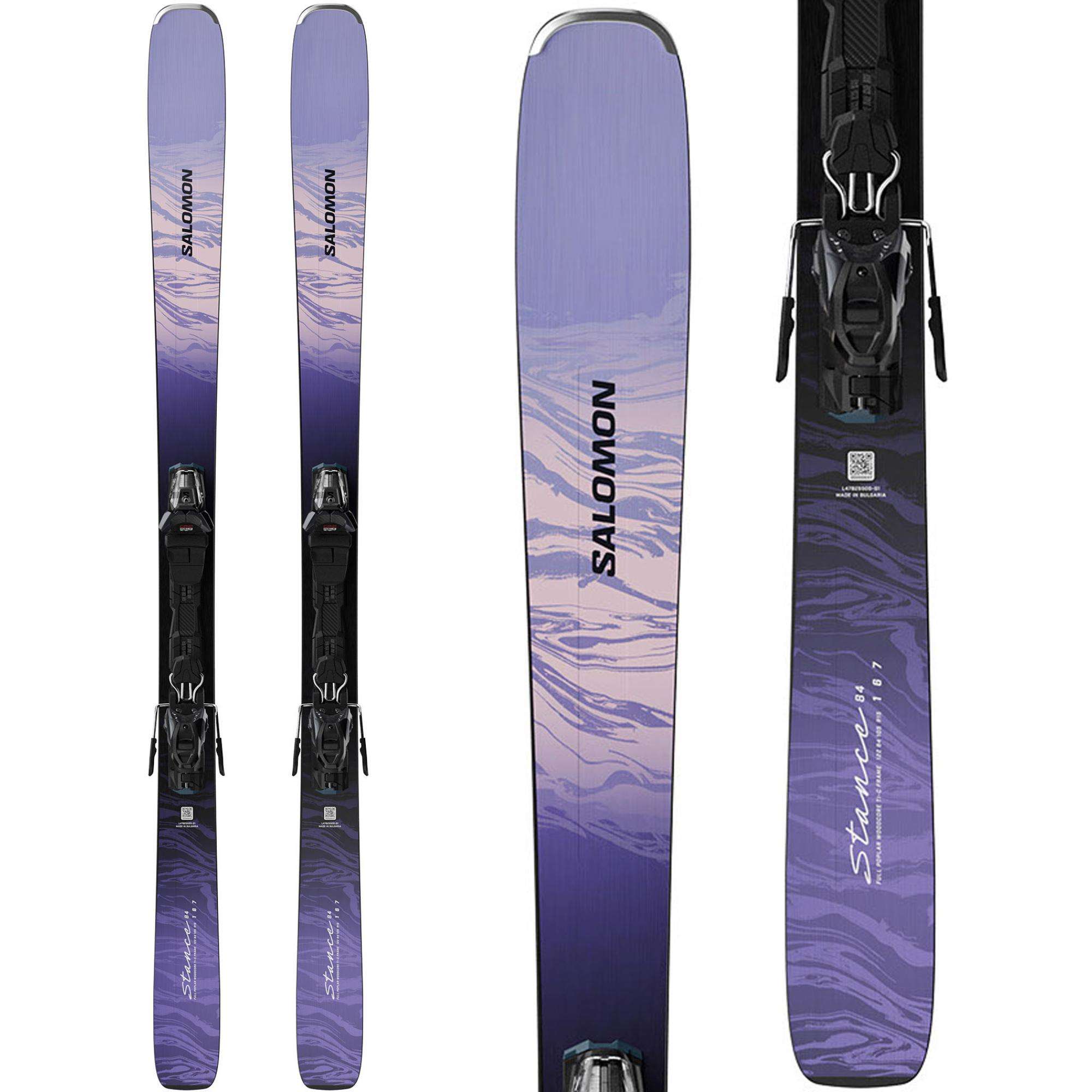 Salomon Stance 84 Womens Skis W/ M11 Bindings - 2026