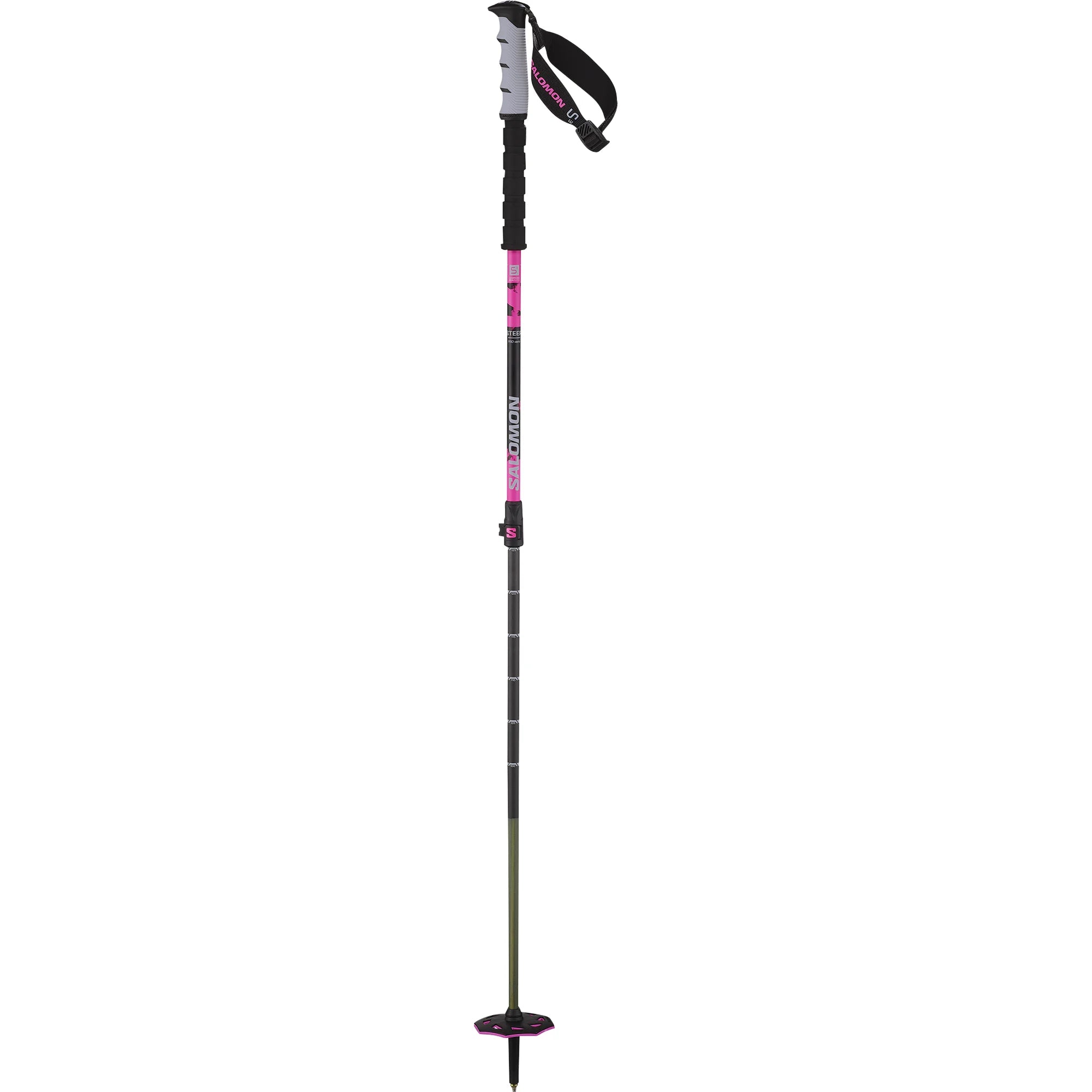 Salomon Steep Pro Vario S3 Adjustable Ski Poles - 2026