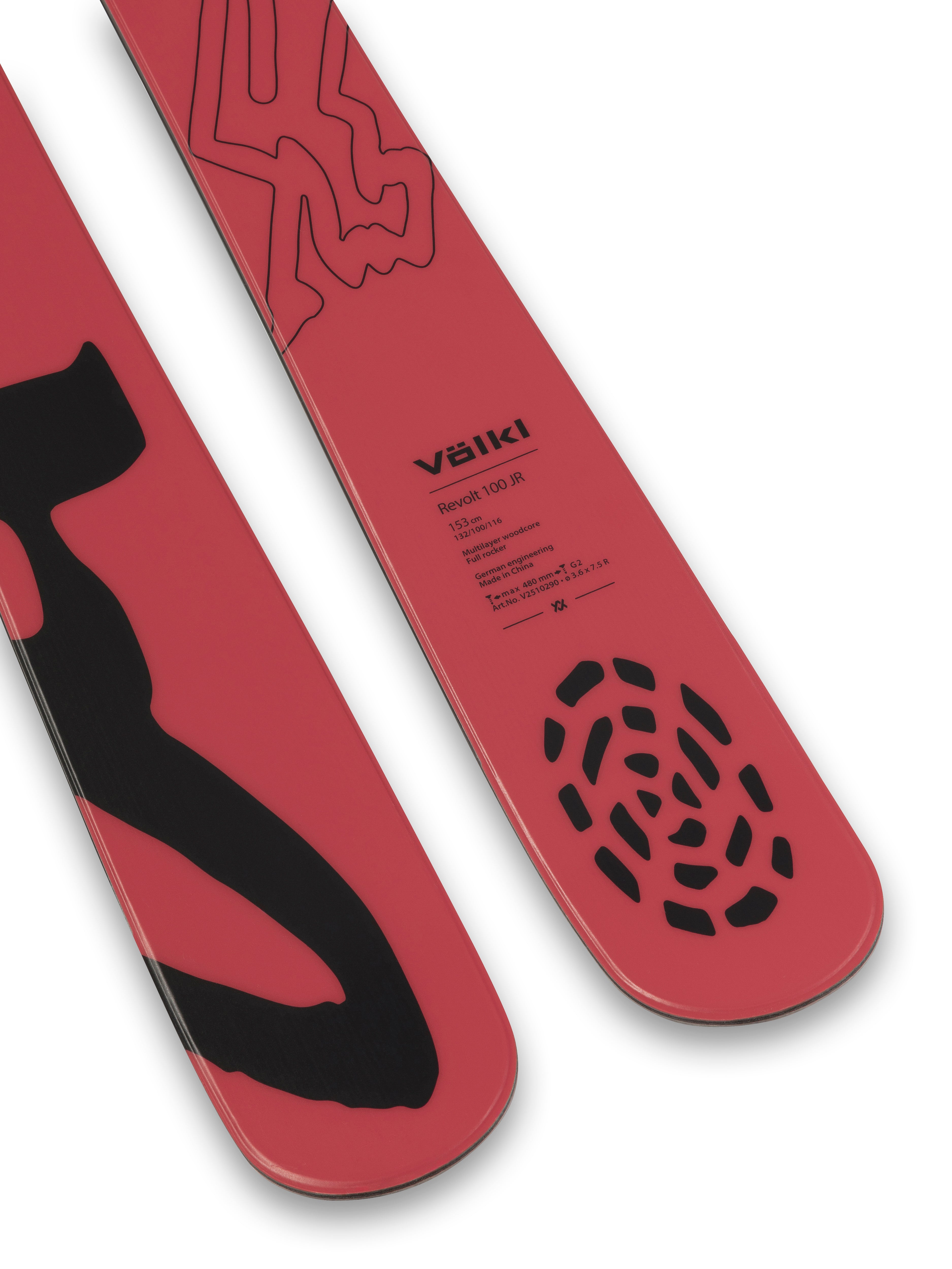 Volkl Jr Revolt 100 Skis - 2026