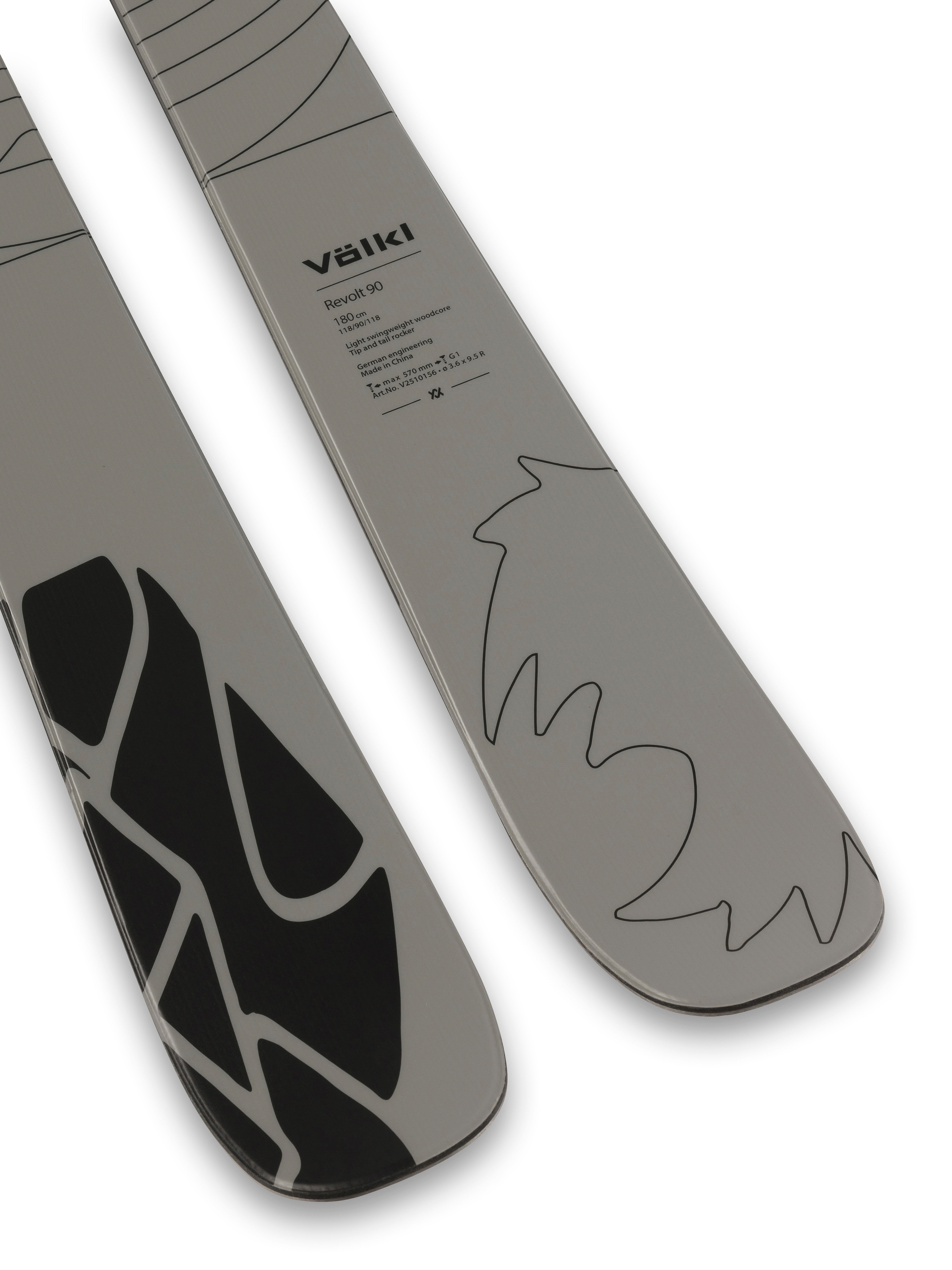 Volkl Revolt 90 Skis - 2026