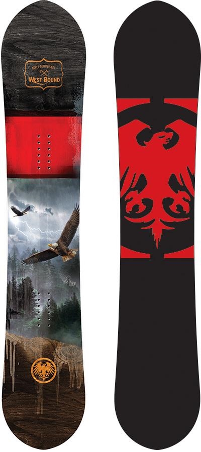 Colorado Ski Shop: Never Summer West Bound Snowboard - 2023