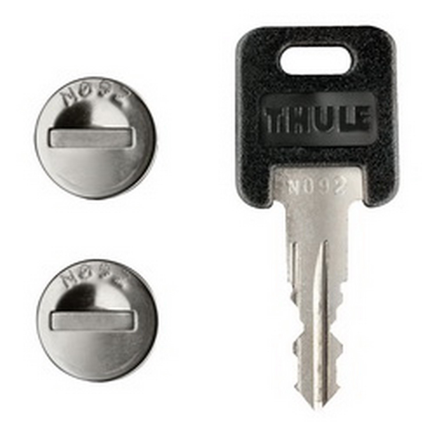 Thule One Key Lock Cylinder system 4 keyed alike locks and keys