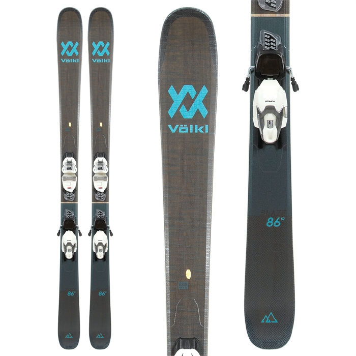 Colorado Ski and Bike: In Stock Now - 2023 Volkl Blaze 86W Women's Skis W/  Marker vMotion 10 GW Bindings