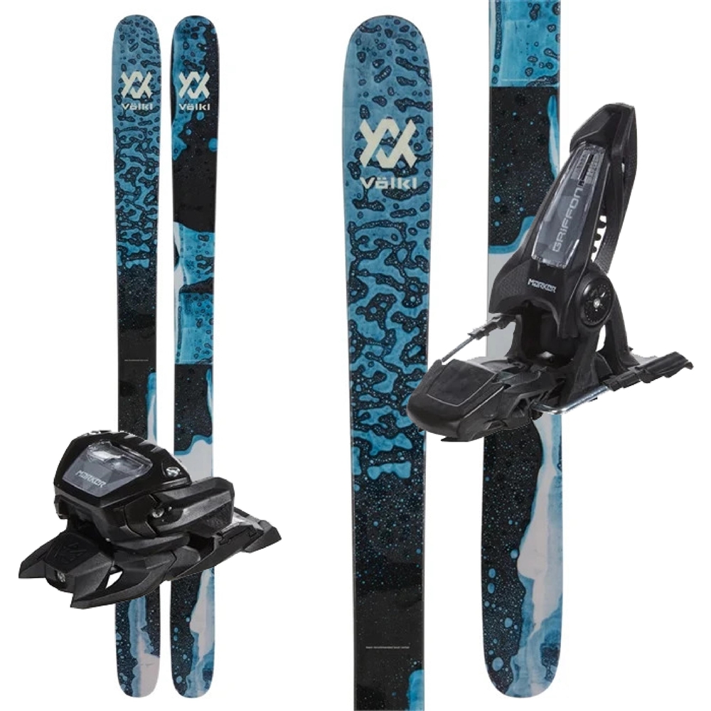 Colorado Ski Shop: Volkl Revolt 104 Skis W/ Marker Griffon 13 ID (Black)  Bindings - 2023
